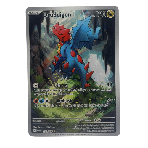 Pokémon TCG: Druddigon 151/086 Illustration Rare NM