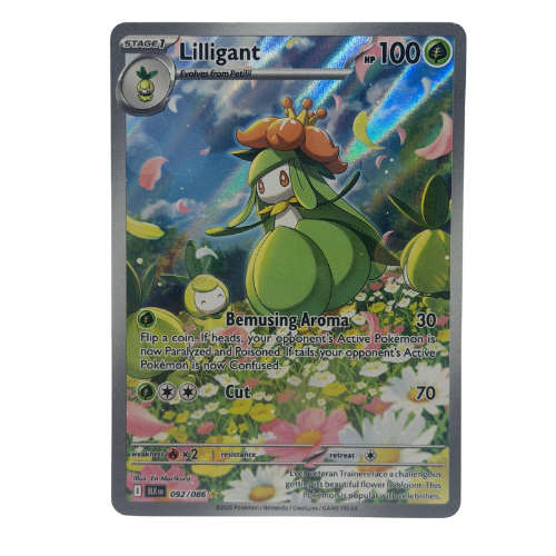 Pokémon TCG: Lilligant 092/086 Illustration Rare NM