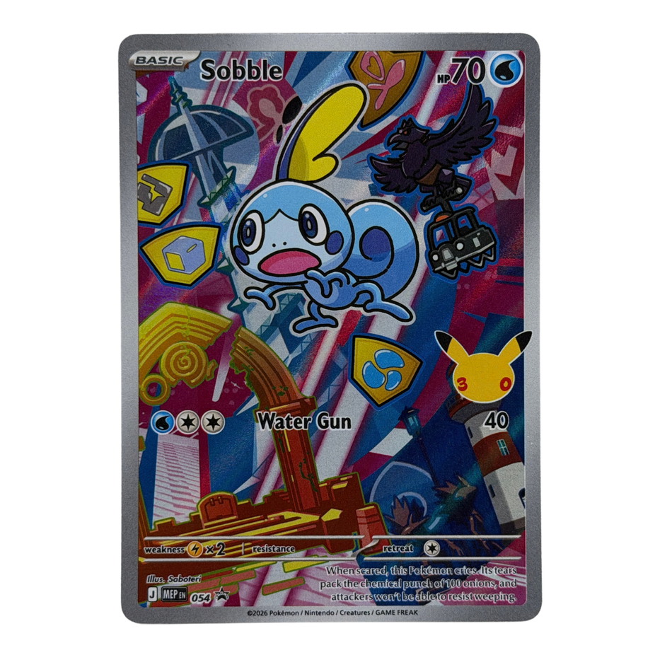 Pokemon TCG: Sobble 054 Promo ME: Mega Evolution Promo Holo NM