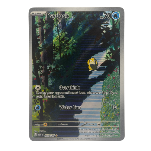 Pokémon TCG: Psyduck 175/165 Illustration Rare NM