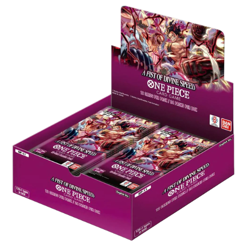 Bandai: One Piece A Fist Of Divine Speed Booster Box OP-011
