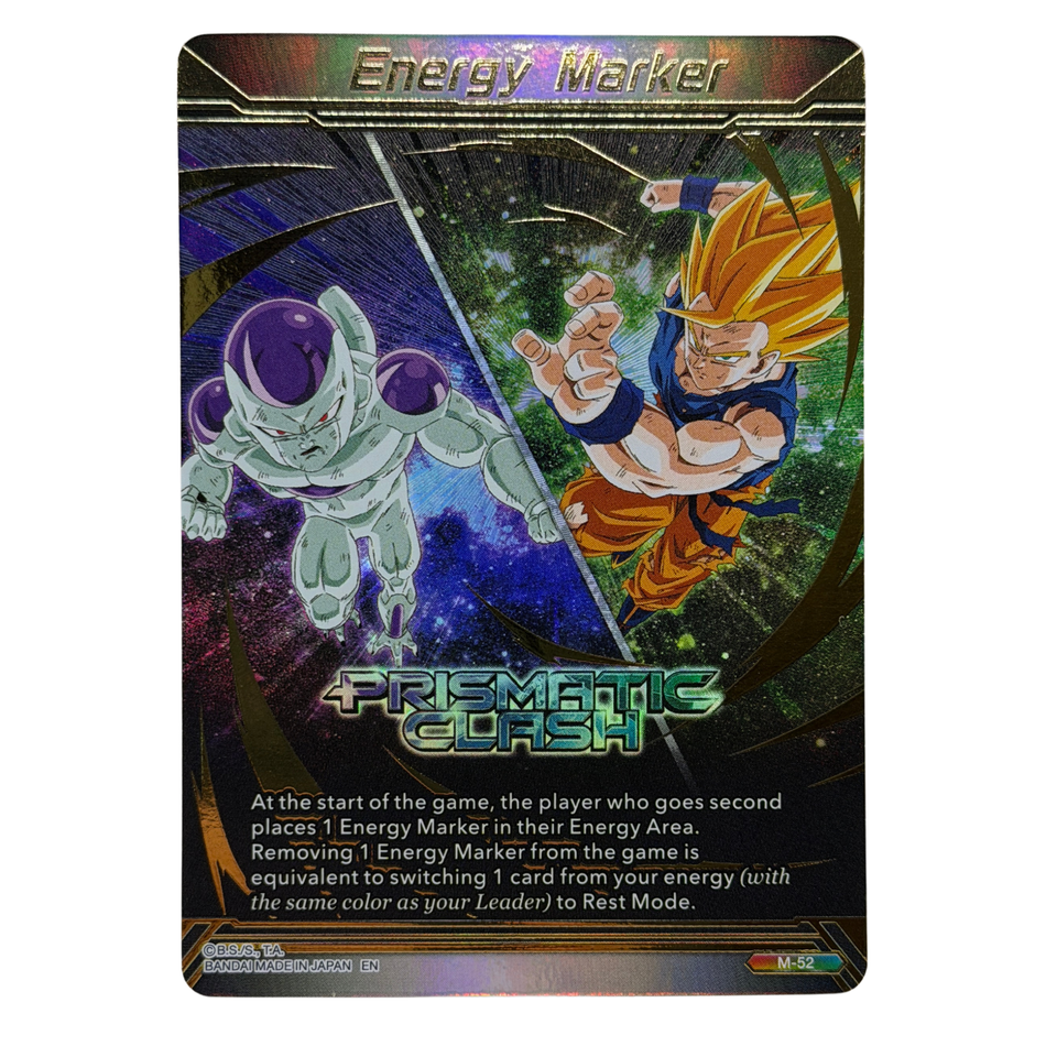Bandai: Dragoball Gold Energy Marker M-52 Three Glorious Fighters NM