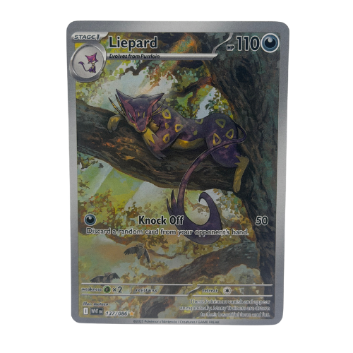 Pokémon TCG: Liepard 137/086 Illustration Rare NM