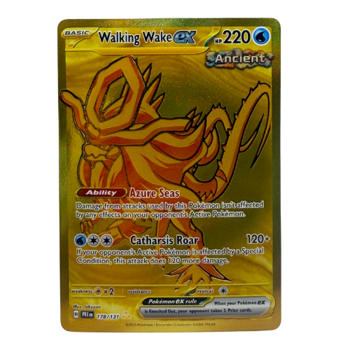 Pokemon TCG: Walking Wake ex Holofoil 178/131 Hyper Rare SV NM