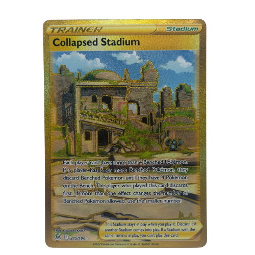 Pokemon TCG: Collapsed Stadium 215/196 Secret Rare Lost Origin NM