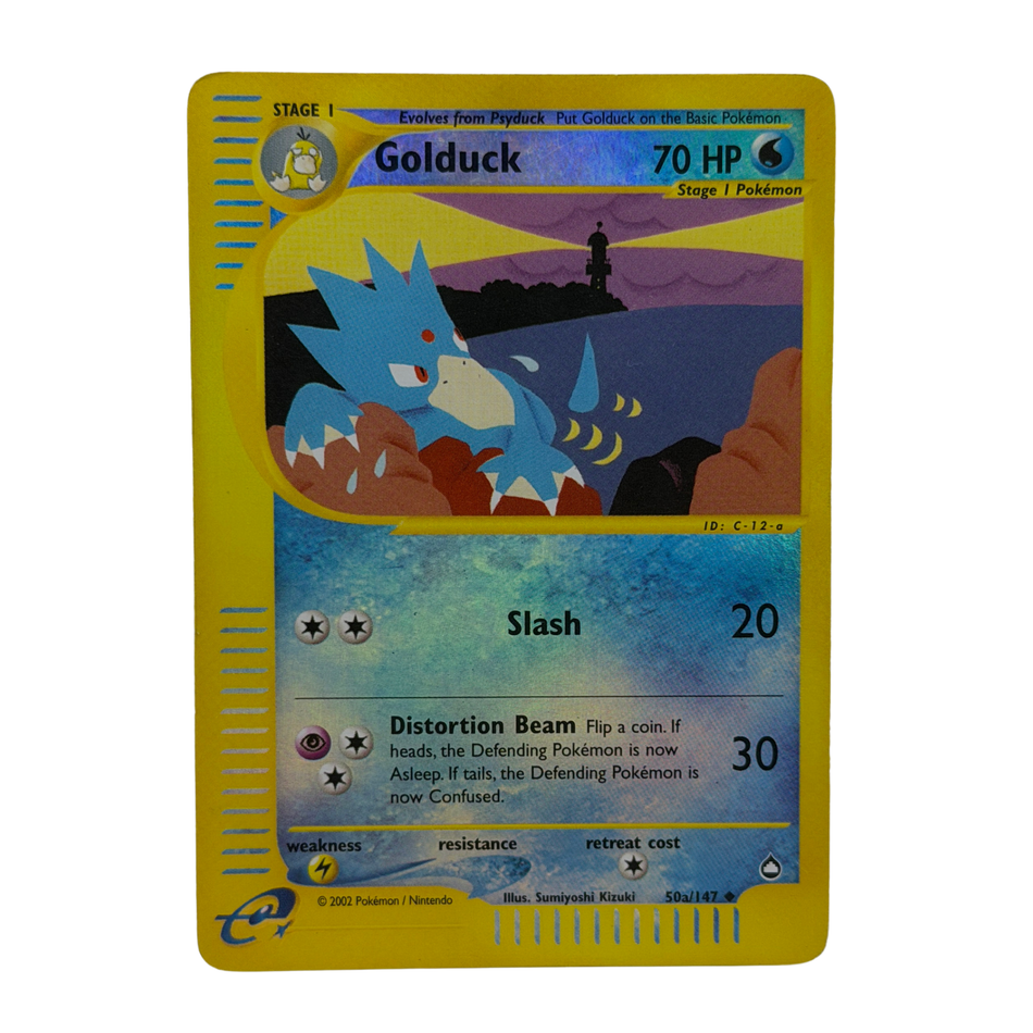 Pokémon TCG: Goldluck 50/147 2002 Aquapolis Reverse Holofoil MP