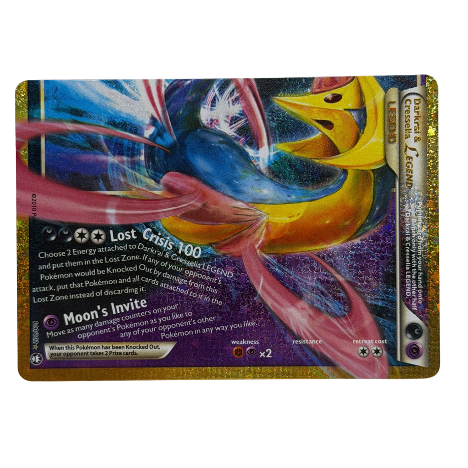 Pokemon TCG: Darkrai And Cresselia Legend Bottom Half 100/102 30th Anniversary NM
