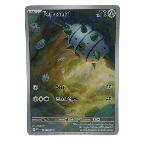Pokémon TCG: Ferroseed 148/086 Illustration Rare NM