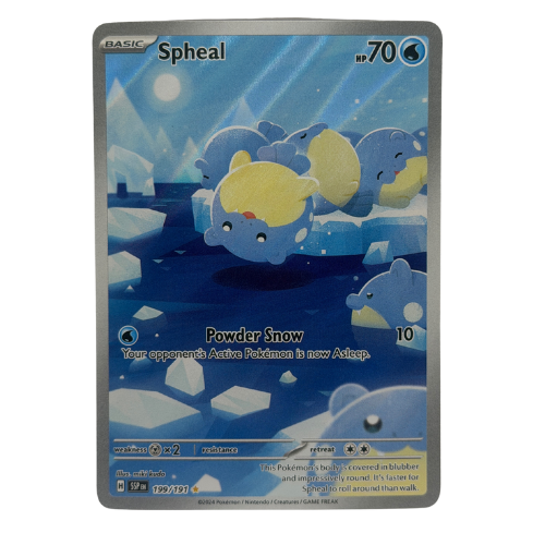 Pokémon TCG: Spheal 199/191 Illustration Rare NM