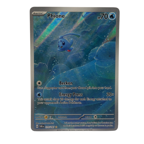 Pokémon TCG: Phione 175/167 Illustration Rare NM