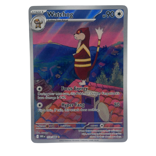Pokémon TCG: Watchog 153/086 Illustration Rare NM