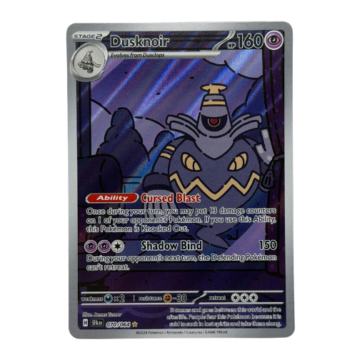 Pokemon TCG: Dusknoir 070/064 Sv: Shrouded Fable Holo NM