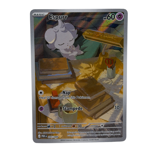 Pokemon TCG: Espurr Illustration Rare 095/098 Perfect Order NM