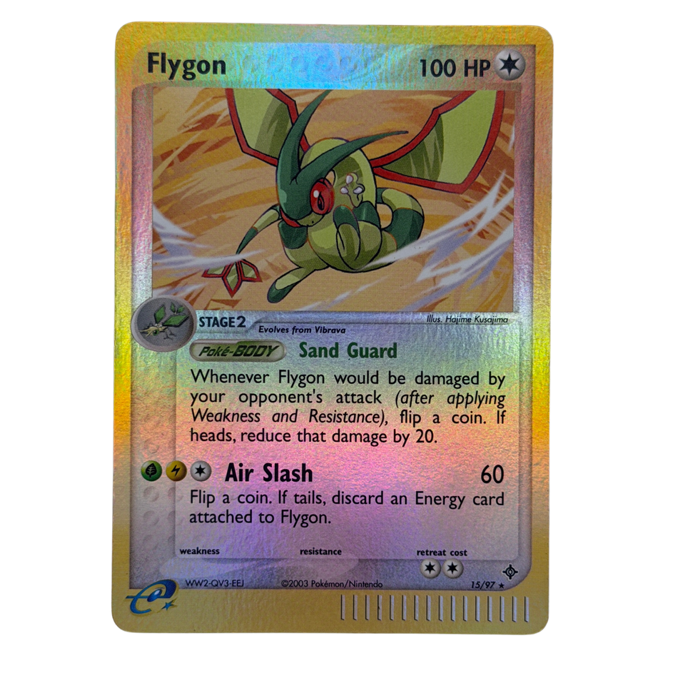 Pokémon TCG: Flygon 15/97 Reverse Holo LP