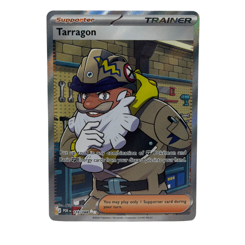 Pokemon TCG: Tarragon Full Art Trainer 116/088 Perfect Order NM