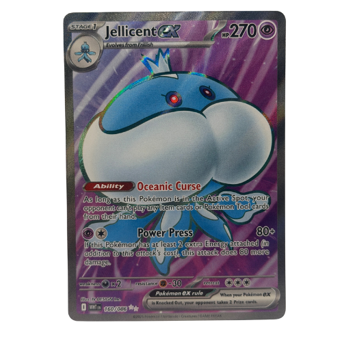 Pokemon TCG: Jellicent ex 160/086 White Flare Full Art NM