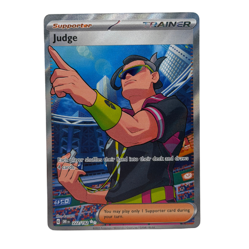 Pokemon TCG: Judge Ultra Rare SV10: Destined Rivals 222/182 NM