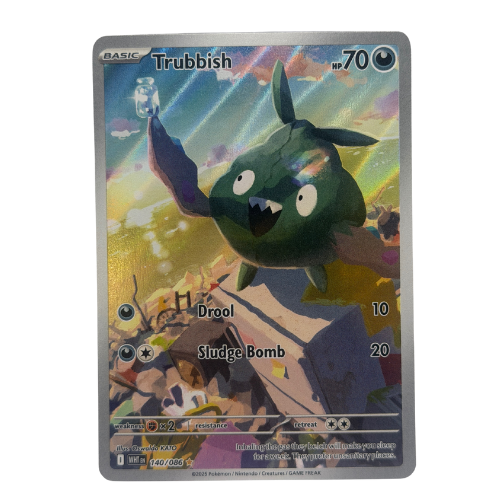 Pokémon TCG: Trubbish 140/086 Illustration Rare NM