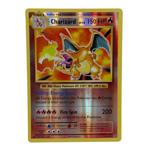 Pokemon TCG: Charizard 11/108 Evolutions Reverse Holo NM