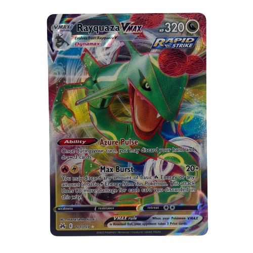 Pokémon TCG: Crown Zenith Rayquaza Vmax 101/159