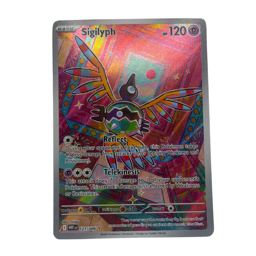 Pokémon TCG: Sigilyph 121/086 Illustration Rare Holo NM