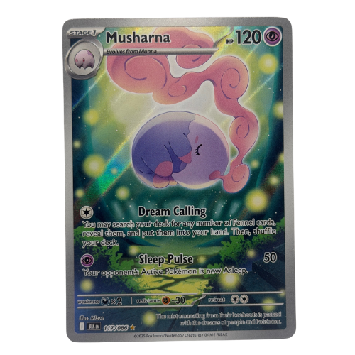 Pokémon TCG: Musharna 117/086 Illustration Rare NM