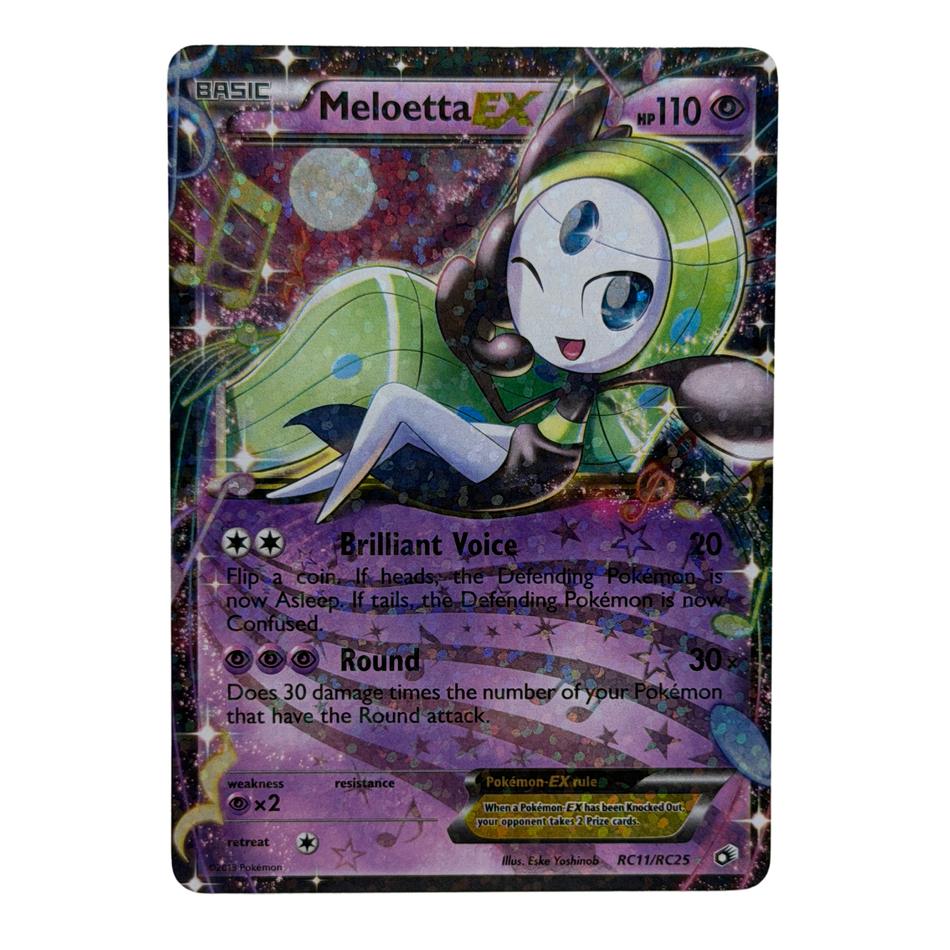 Pokémon TCG: Meloetta Ex Rc11/Rc25 Holo MP/LP