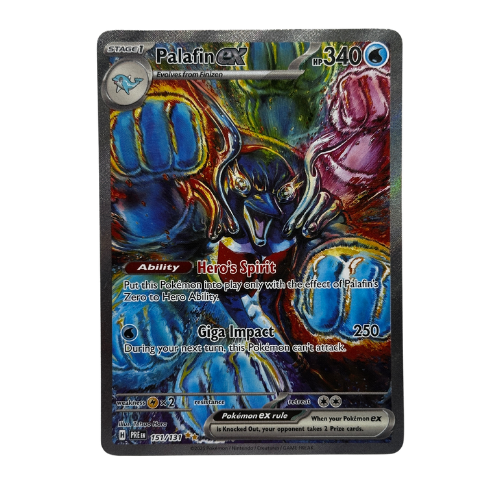 Pokémon TCG: Palafin Ex 151/131 SIR Prismatic Evolutions NM