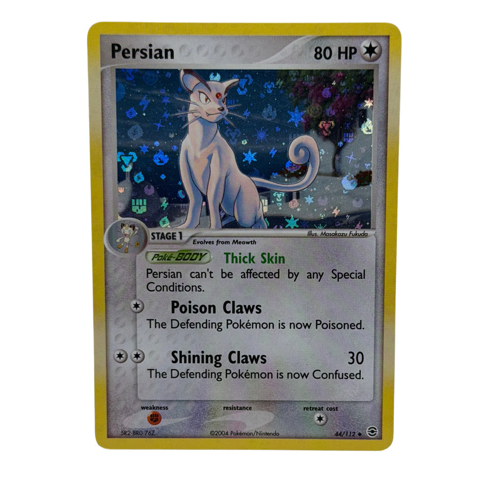 Pokémon TCG: Persian 44/112 Reverse Holo NM