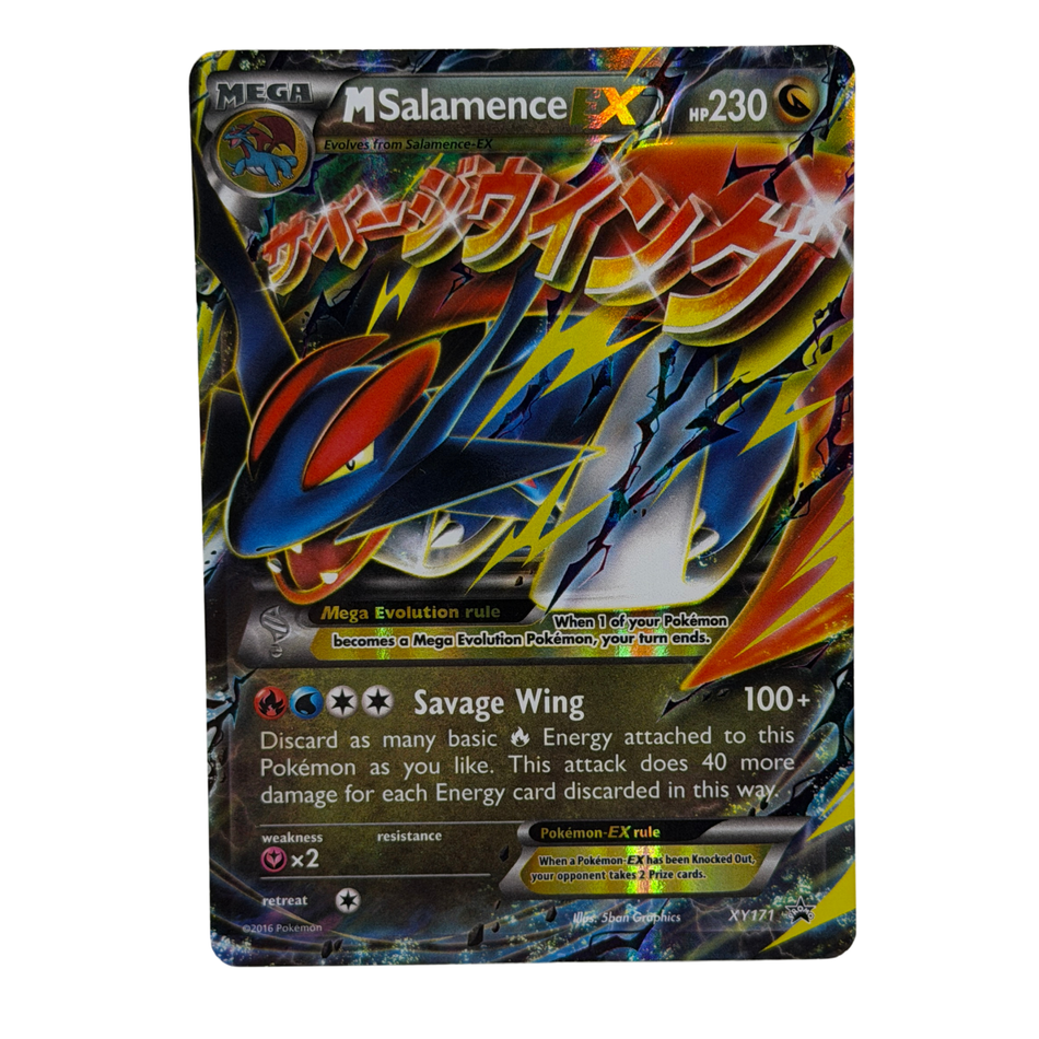 Pokémon TCG: M Salamence Ex XY171 Promo LP