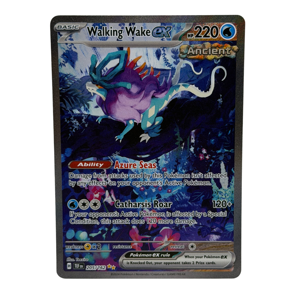 Pokémon TCG: Walking Wake Ex 205/162 Holo NM