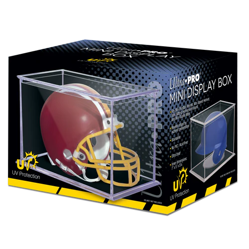 Ultra Pro Mini Helmet Display Case - Uv Protected