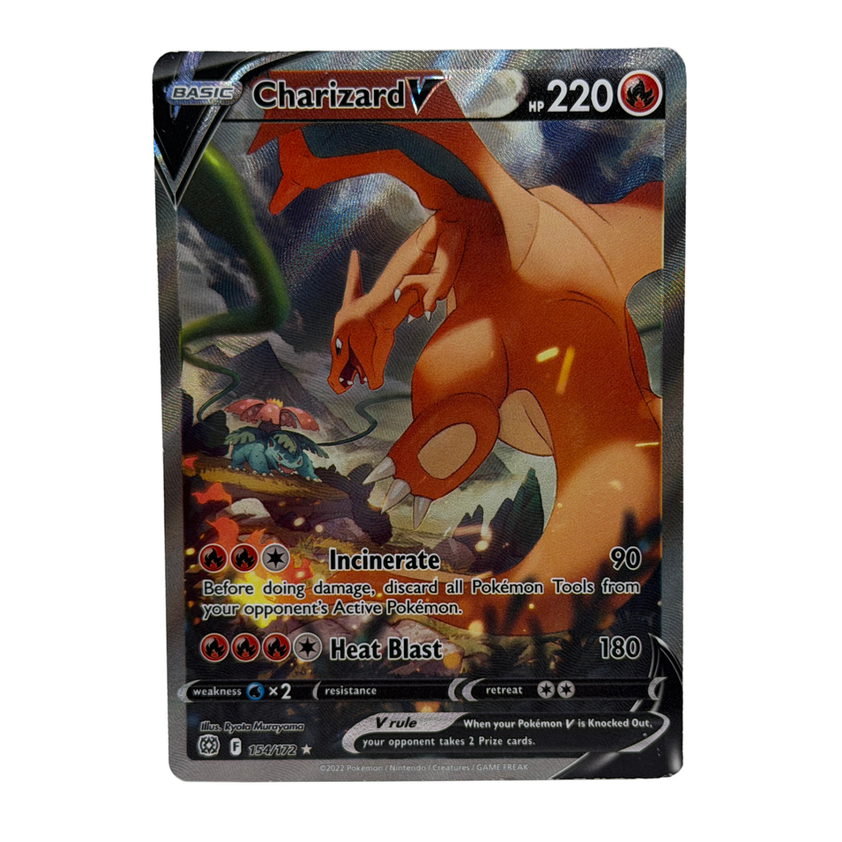 Pokémon TCG: Charizard V Alt Art Holo 154/172 LP/NM