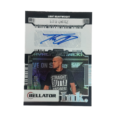 2025 Panini Contenders PFL Tito Ortiz Bellator Ink Auto /99 NM