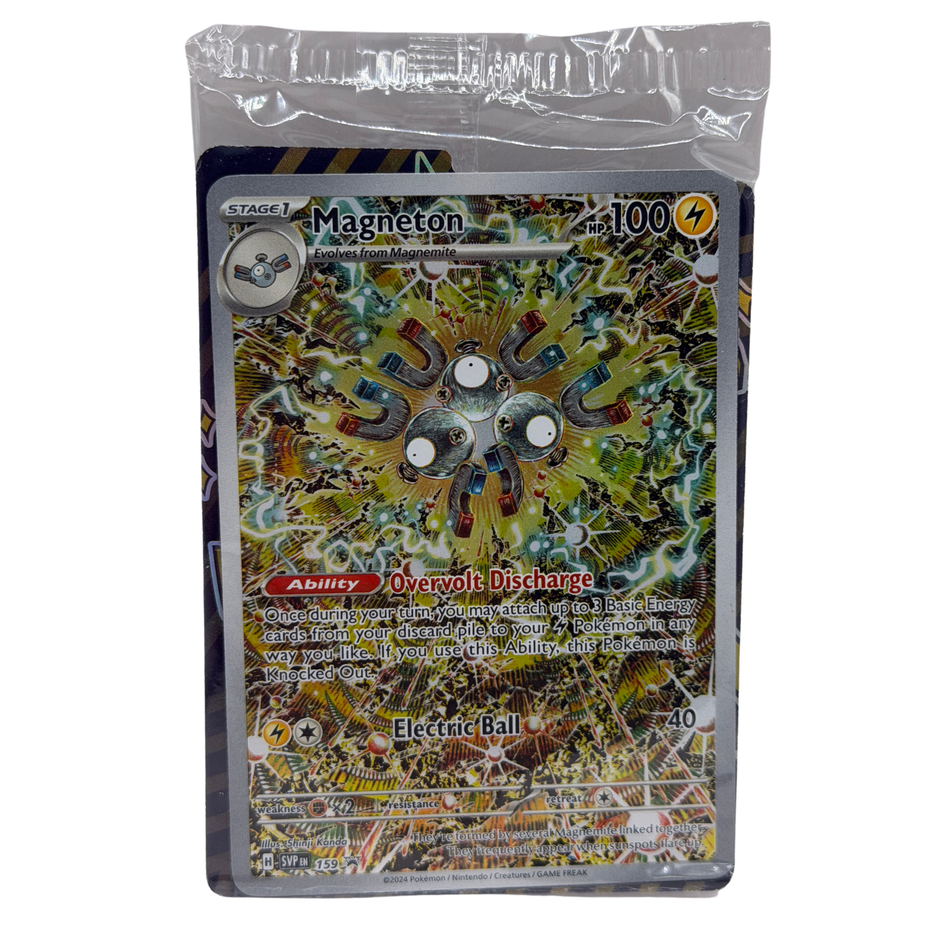 Pokemon TCG: Magneton 159 Scarlet & Violet Promo Cards Holo Sealed