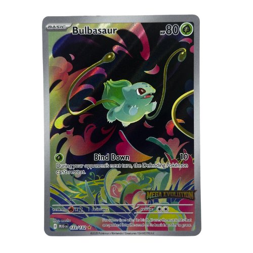 Pokémon TCG: Bulbasaur Secret Rare Mega Evolution NM #133/132
