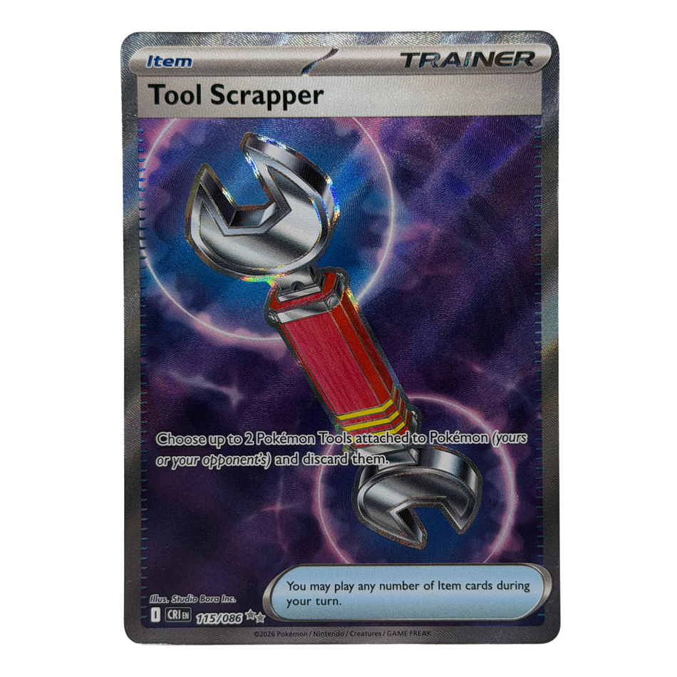 Pokemon TCG: Tool Scraper 115/086 Full Art Chaos Rising NM