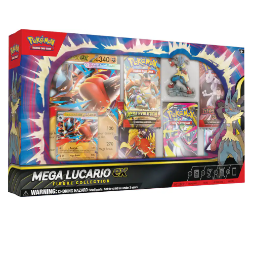 Pokemon TCG: Mega Lucario ex Premium Figure Collection Box