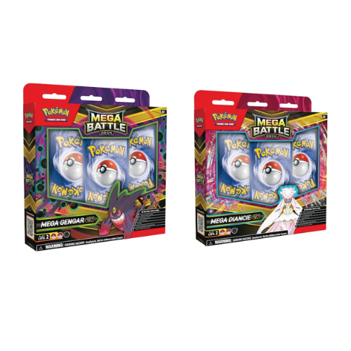 Pokémon TCG: Mega Battle Mega Diancie EX Deck Set of 2