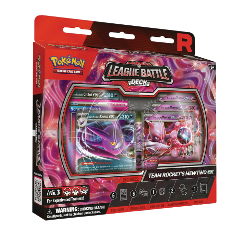 Pokémon TCG: Team Rocket’s Mewtwo ex League Battle Deck