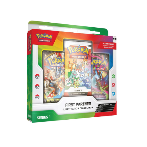 Pokémon TCG: First Partner Illustration Collection Series 1 Box