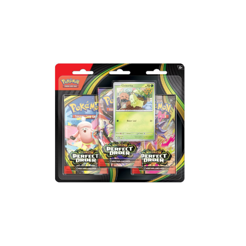 Pokémon TCG: Mega Evolution Perfect Order 3-Pack Blister