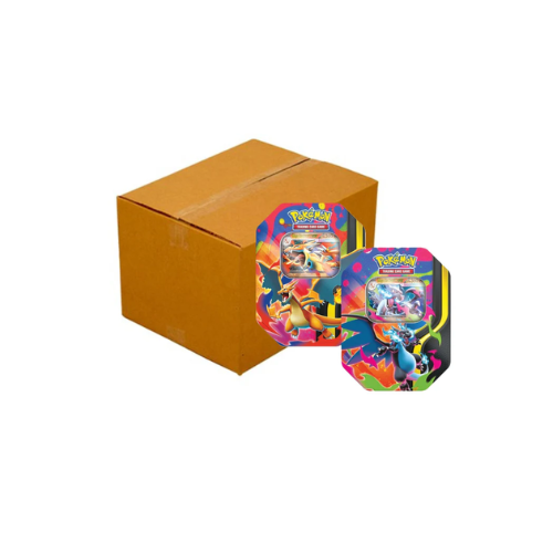 Pokémon TCG: Mega Charizard Tin Case (6ct)