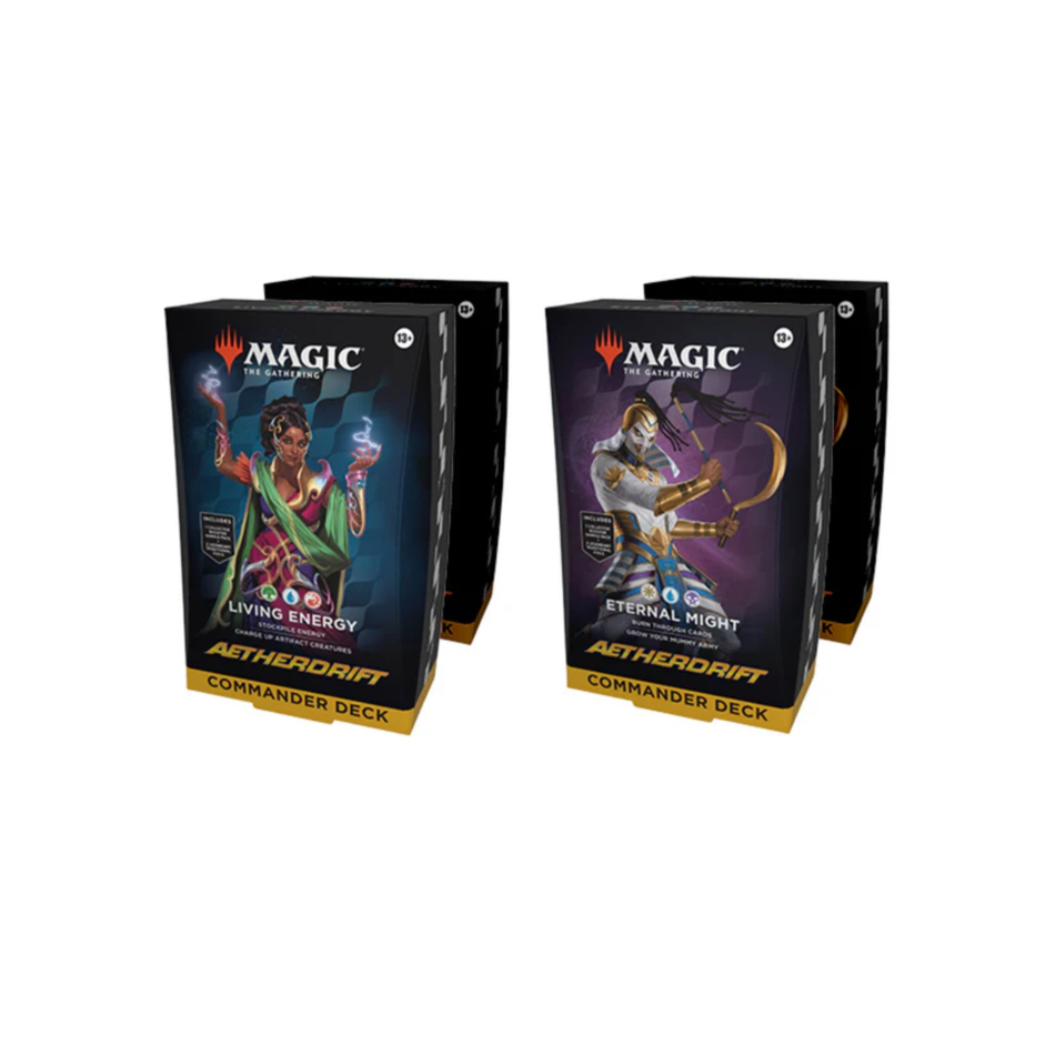 Magic The Gathering: Aetherdrift Commander Deck 4 Deck Case