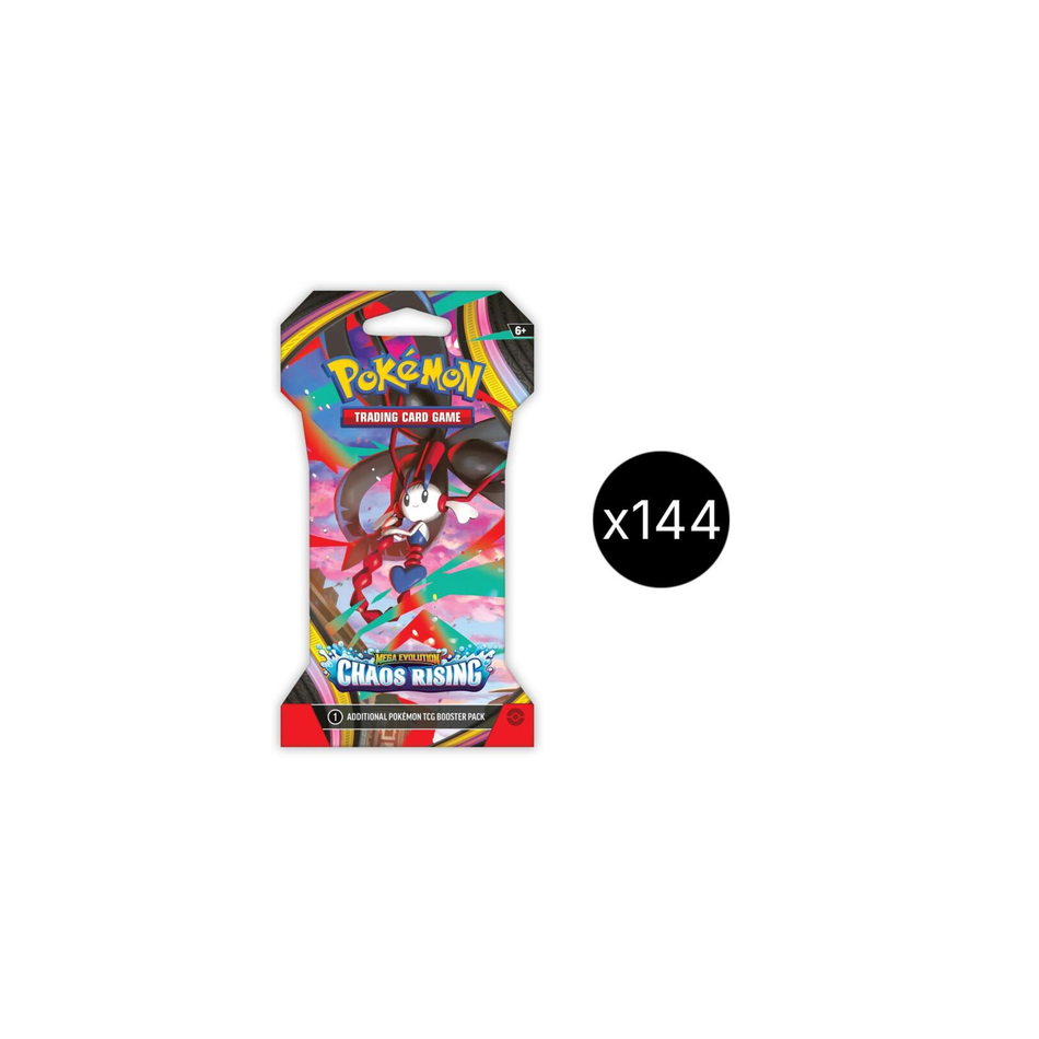 Pokémon TCG: Chaos Rising Sleeved Booster Case (144ct)