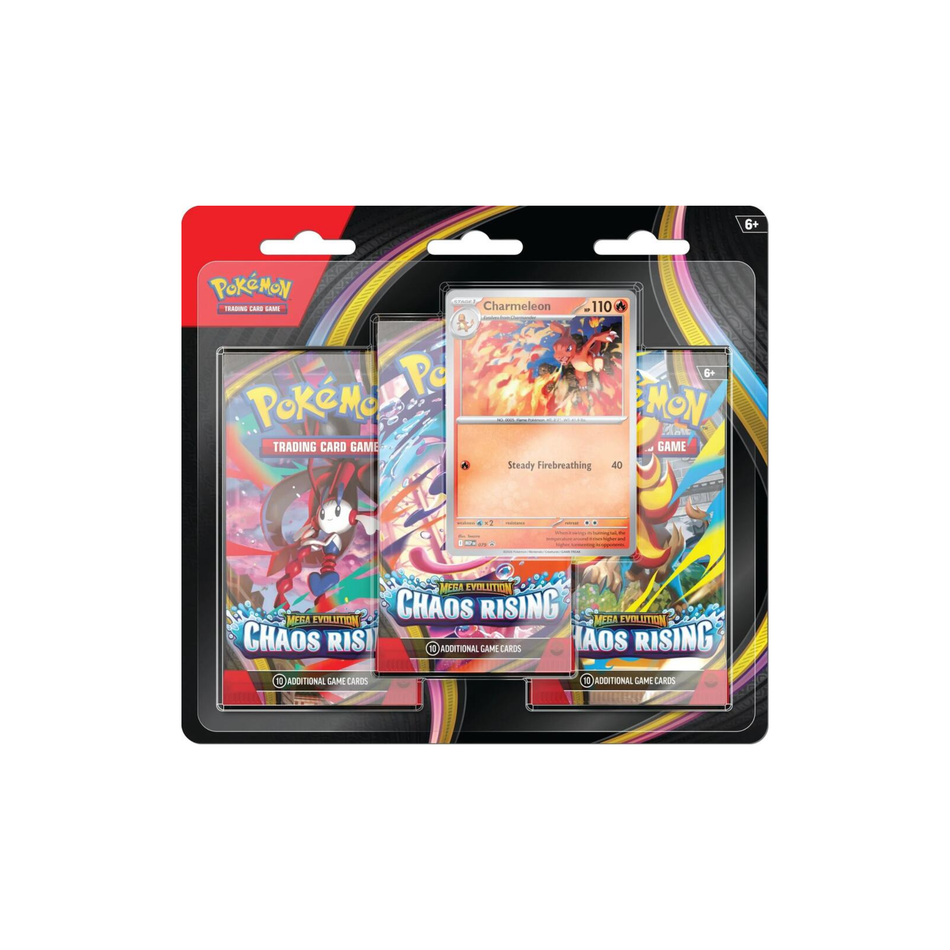 Pokémon TCG: Chaos Rising 3 Pack Blister