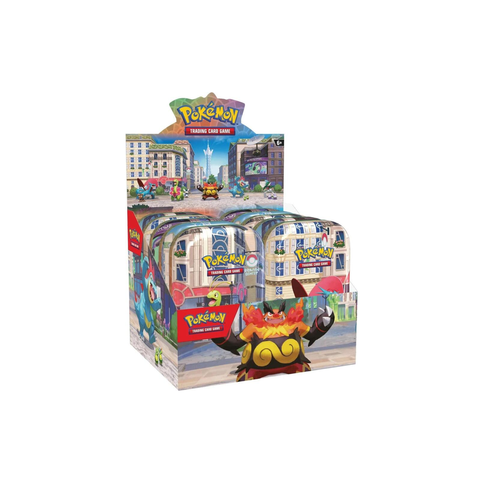 Pokémon TCG: Lumiose City Mini Tin Display
