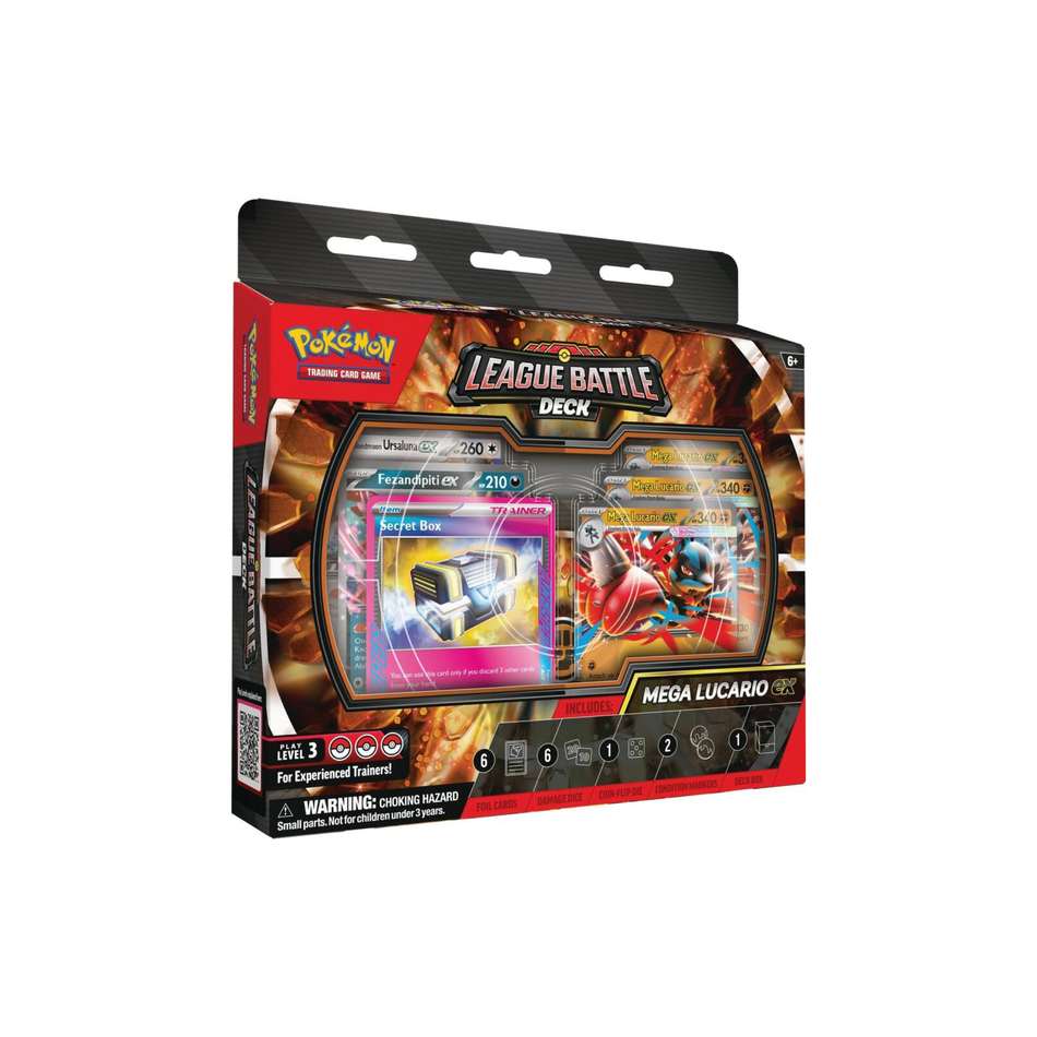 Pokémon TCG: Mega Lucario ex League Battle Deck Case (6ct)