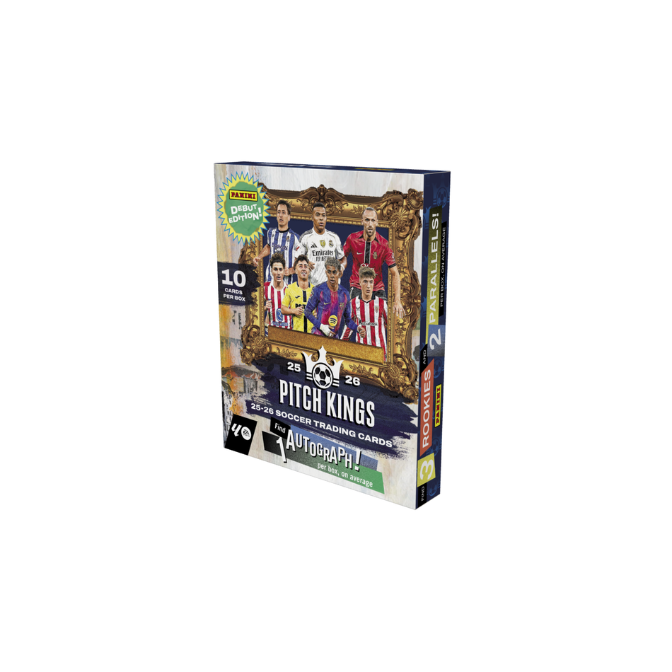 2025-26 Panini Pitch Kings Soccer Hobby International Box