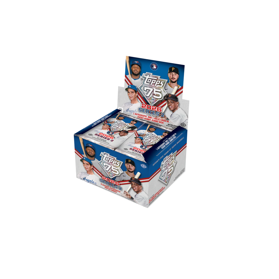 2026 Topps Series 2 Baseball Hobby Jumbo Box